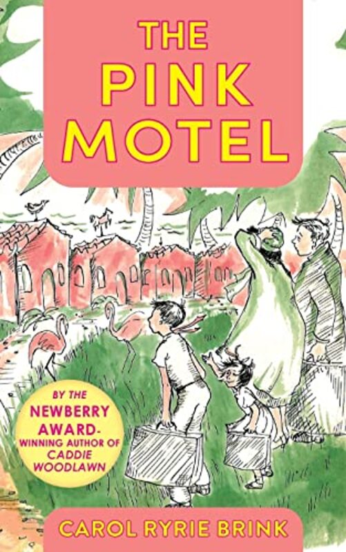 Book cover for "The Pink Motel" by Carol Ryrie Brink