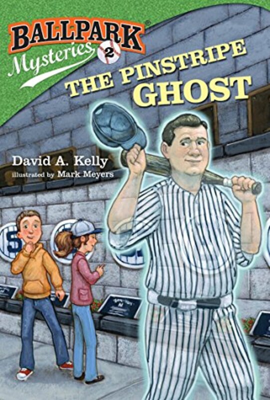 Book cover for "The Pinstripe Ghost" by David A Kelly