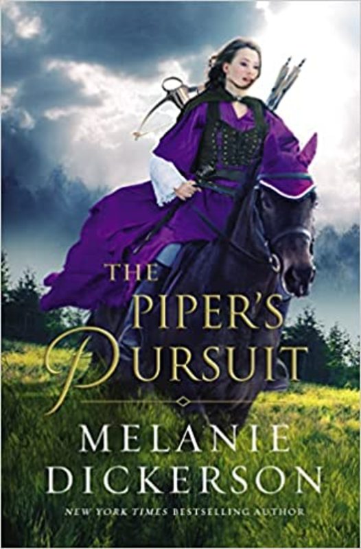 Book cover for "The Piper's Pursuit" by Melanie Dickerson
