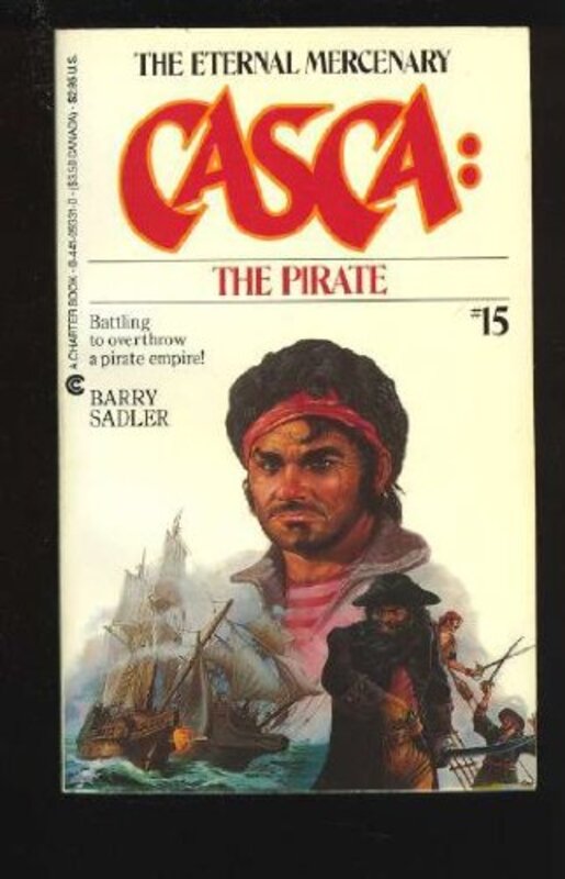 Book cover for "The Pirate" by Tony Roberts