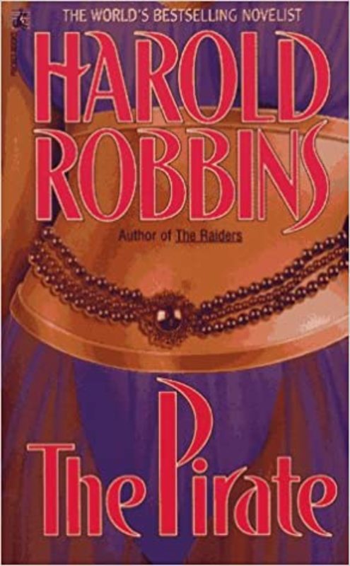 Book cover for "The Pirate" by Harold Robbins