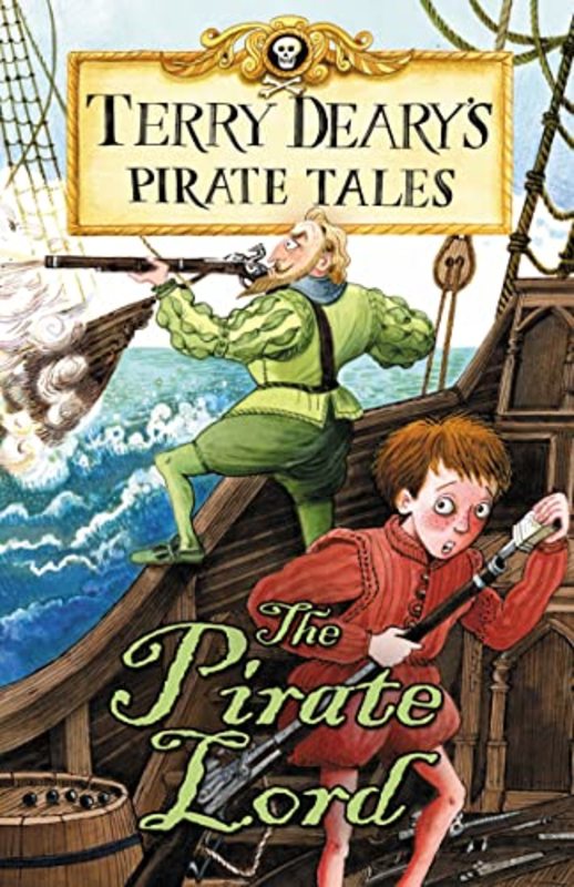 Book cover for "The Pirate Lord" by Terry Deary