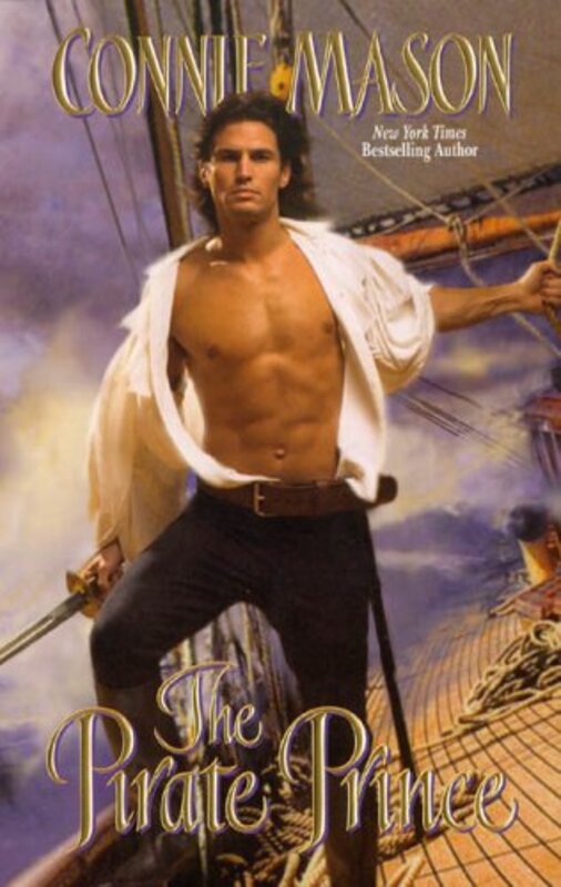 Book cover for "The Pirate Prince" by Connie Mason
