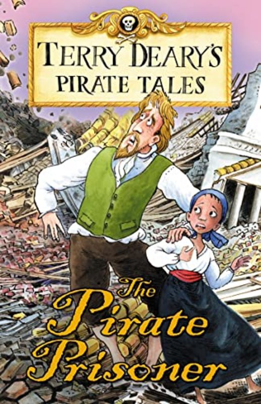 Book cover for "The Pirate Prisoner" by Terry Deary