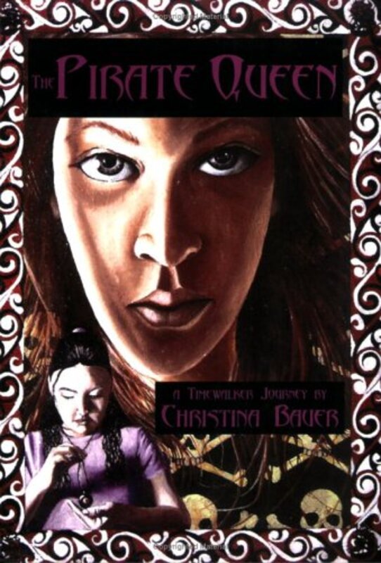 Book cover for "The Pirate Queen" by Christina Bauer