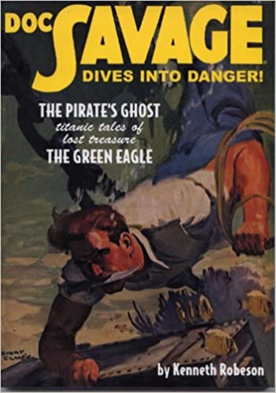 Book cover for "The Pirate's Ghost" by Lester Dent