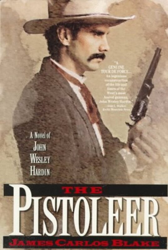 Book cover for "The Pistoleer" by James Carlos Blake