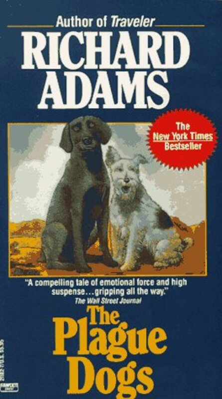 Book cover for "The Plague Dogs" by Richard Adams