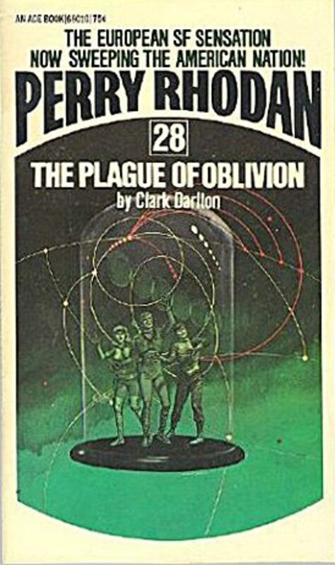 Book cover for "The Plague Of Oblivion" by Kurt Brand