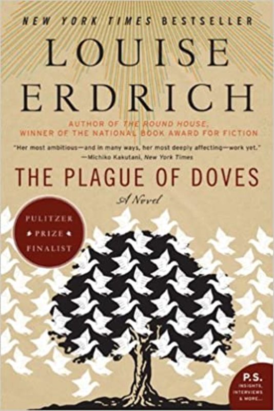 Book cover for "The Plague of Doves" by Louise Erdrich