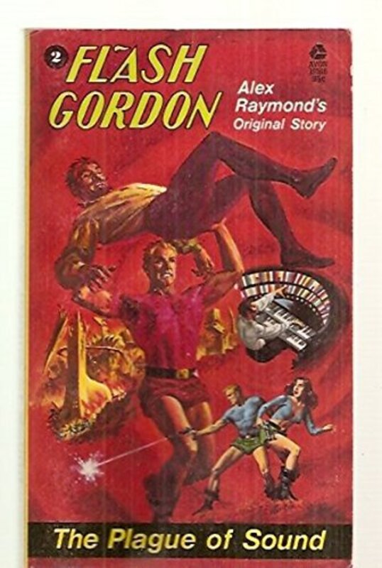 Book cover for "The Plague of Sound" by Ron Goulart