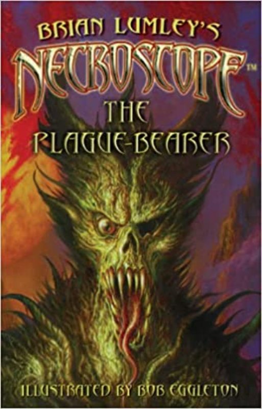 Book cover for "The Plague-Bearer" by Brian Lumley