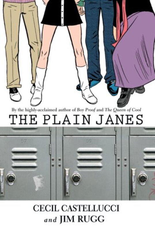 Book cover for "The Plain Janes" by Cecil Castellucci