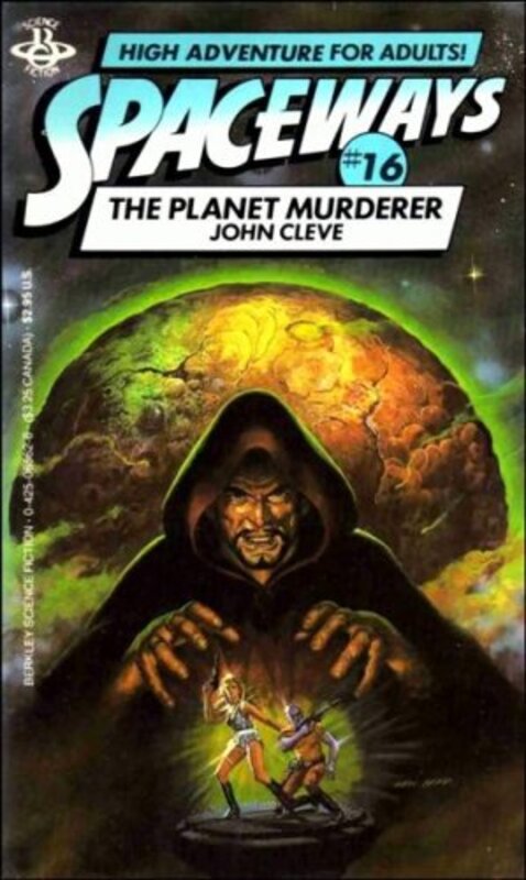 Book cover for "The Planet Murderer" by Roland J Green