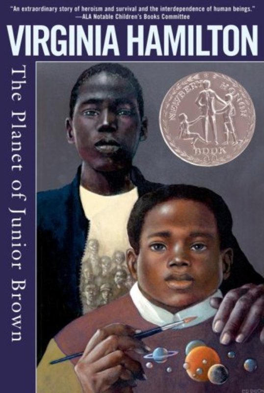 Book cover for "The Planet of Junior Brown" by Virginia Hamilton