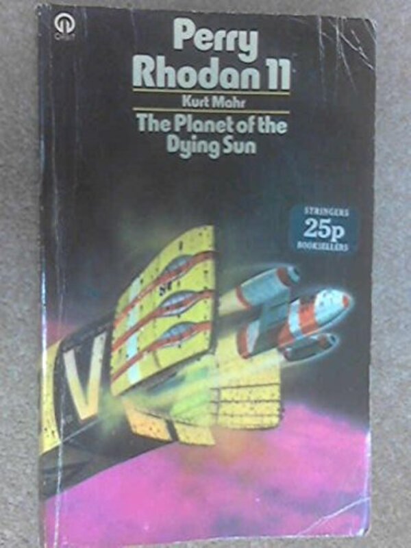 Book cover for "The Planet of the Dying Sun" by Kurt Brand