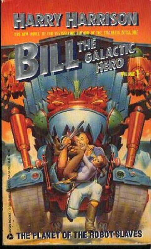 Book cover for "The Planet of the Robot Slaves" by Harry Harrison