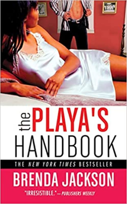 Book cover for "The Playa's Handbook" by Brenda Jackson