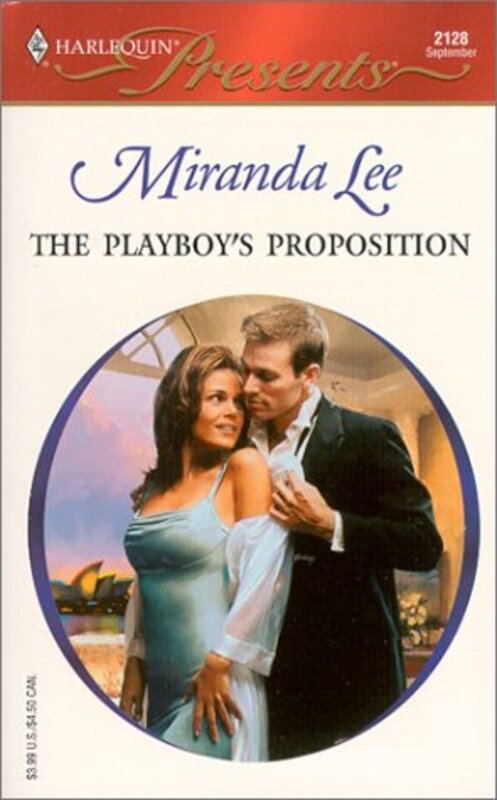 Book cover for "The Playboy's Proposition" by Miranda Lee