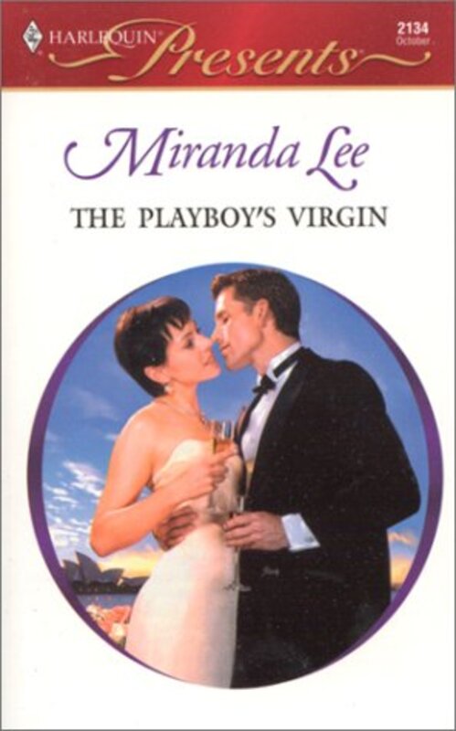 Book cover for "The Playboy's Virgin" by Miranda Lee