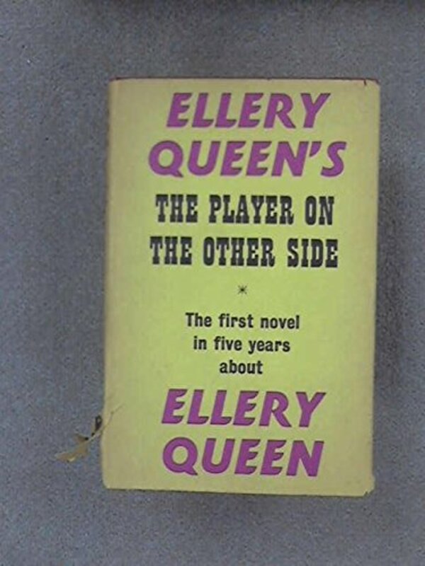 Book cover for "The Player On Other Side" by Ellery Queen