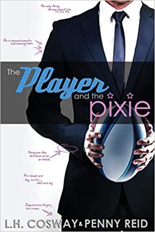 Book cover for "The Player and the Pixie" by Penny Reid