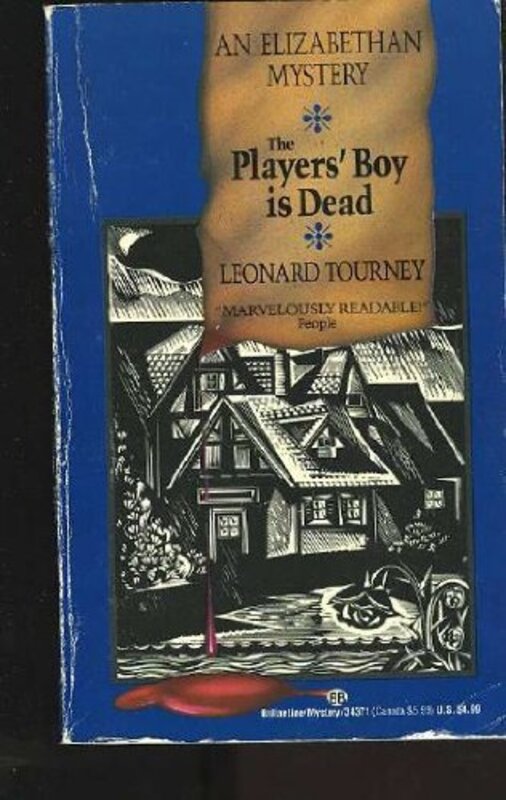 Book cover for "The Players' Boy Is Dead" by Leonard Tourney