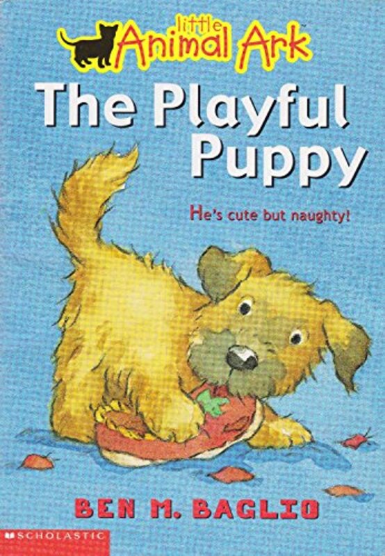 Book cover for "The Playful Puppy" by Lucy Daniels