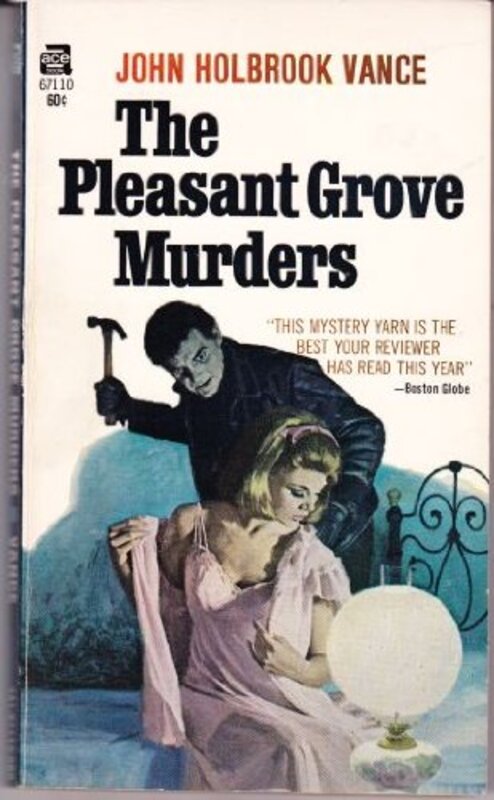 Book cover for "The Pleasant Grove Murders" by Jack Vance