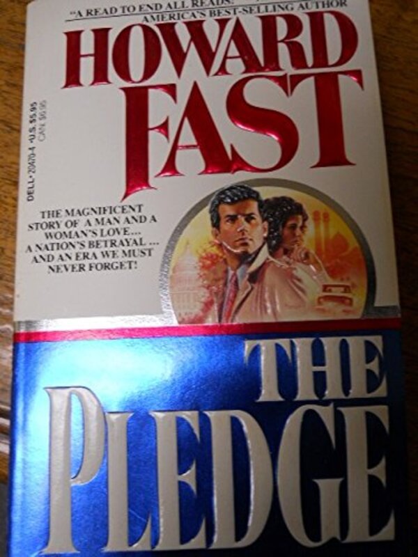 Book cover for "The Pledge" by Howard Fast