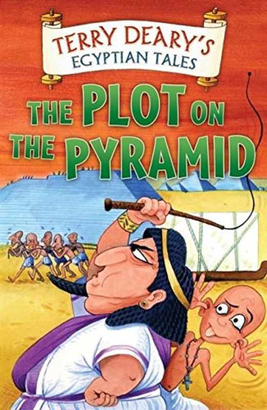 Book cover for "The Plot On The Pyramid" by Terry Deary