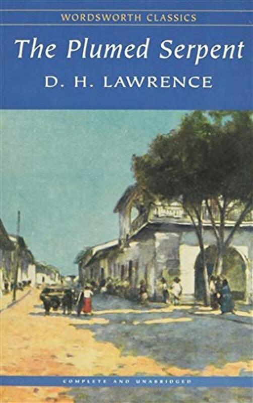 Book cover for "The Plumed Serpent" by DH Lawrence