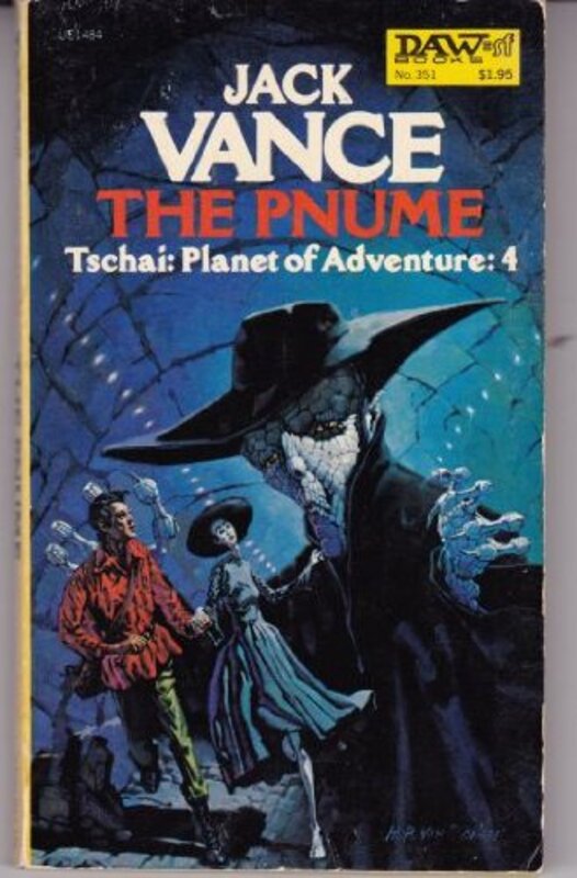Book cover for "The Pnume" by Jack Vance
