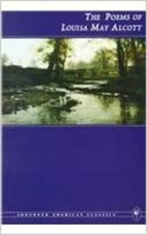 Book cover for "The Poems of Louisa May Alcott" by Louisa May Alcott