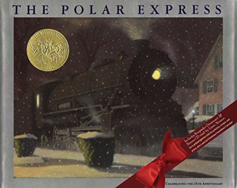 Book cover for "The Polar Express" by Chris Van Allsburg