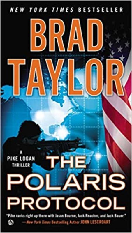 Book cover for "The Polaris Protocol" by Brad Taylor
