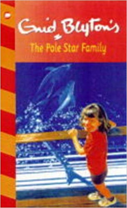 Book cover for "The Pole Star Family" by Enid Blyton