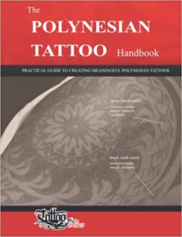 Book cover for "The Polynesian Tattoo Handbook" by Roberto Gemori