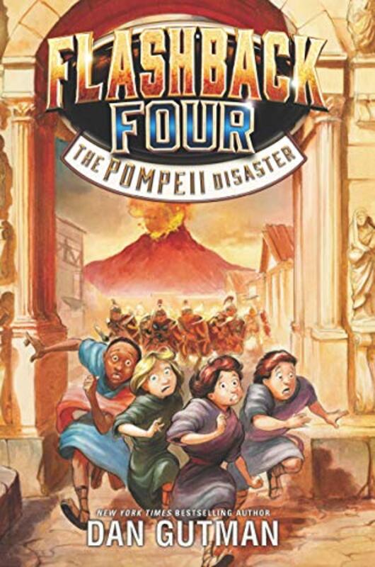 Book cover for "The Pompeii Disaster" by Dan Gutman
