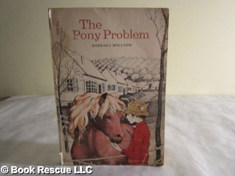 Book cover for "The Pony Problem" by Barbara Holland