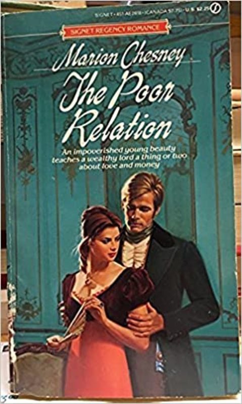 Book cover for "The Poor Relation" by MC Beaton