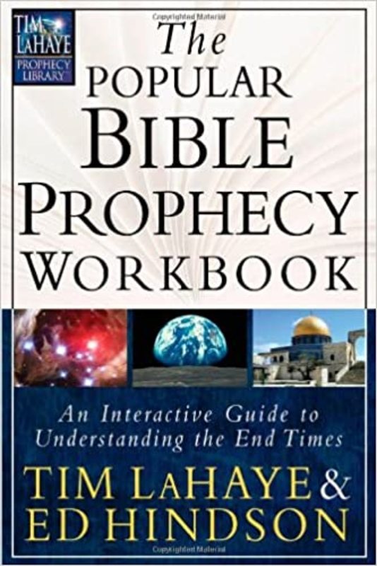 Book cover for "The Popular Bible Prophecy Workbook" by Tim LaHaye
