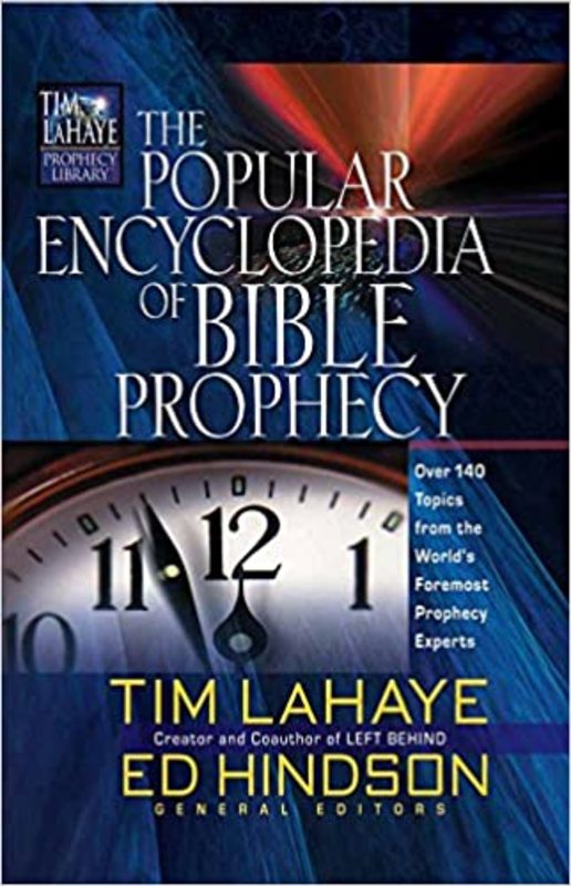 Book cover for "The Popular Encyclopedia of Bible Prophecy" by Tim LaHaye