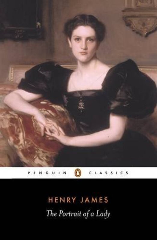 Book cover for "The Portrait of a Lady" by Henry James