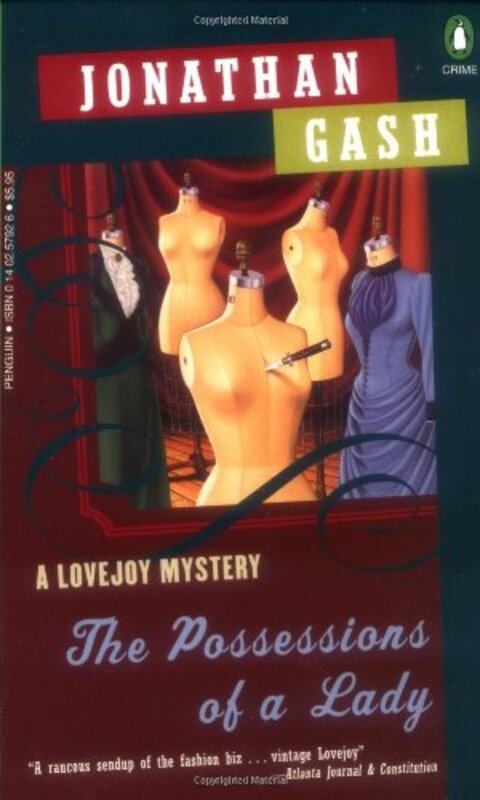 Book cover for "The Possessions of a Lady" by Jonathan Gash