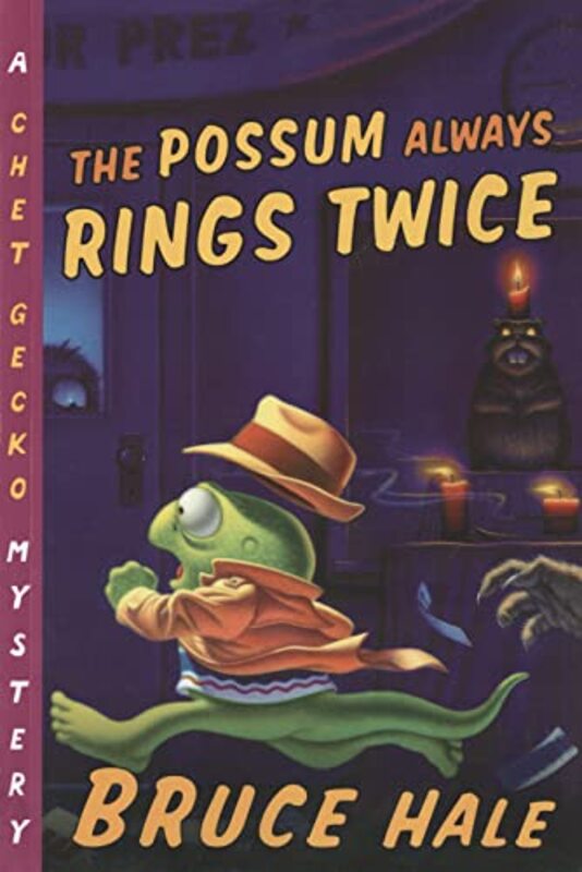 Book cover for "The Possum Always Rings Twice" by Bruce Hale