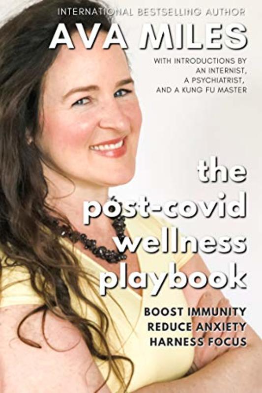 Book cover for "The Post-Covid Wellness Playbook" by Ava Miles