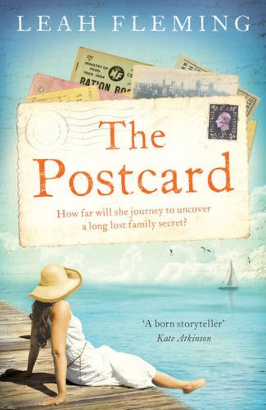 Book cover for "The Postcard" by Leah Fleming