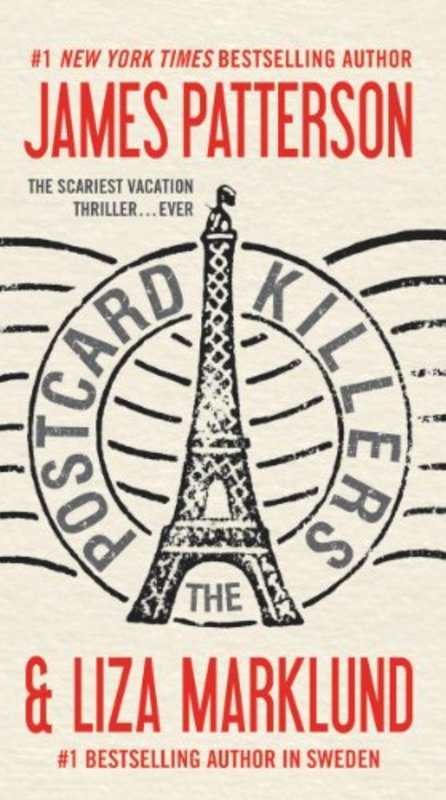 Book cover for "The Postcard Killers" by Liza Marklund