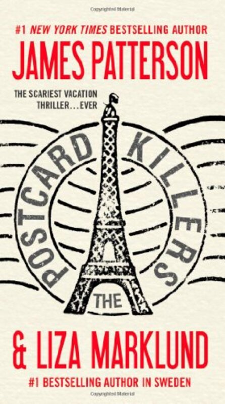 Book cover for "The Postcard Killers" by Liza Marklund